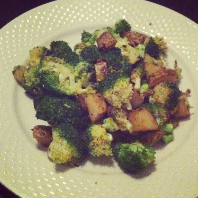 broccoli potato stir fry